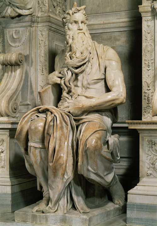 Статуя Моисея Микеланджело Буонарроти