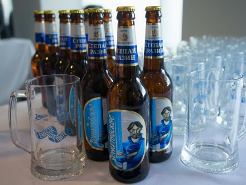 Пиво Зенитовское, новый бренд на стадионах