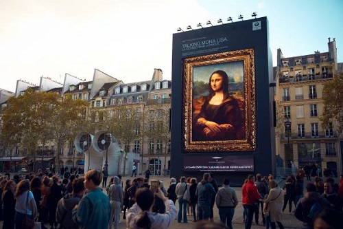 «Привет, Мона Лиза!» от BMW